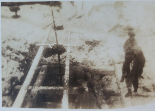 Excavation of shaft - early 1930s